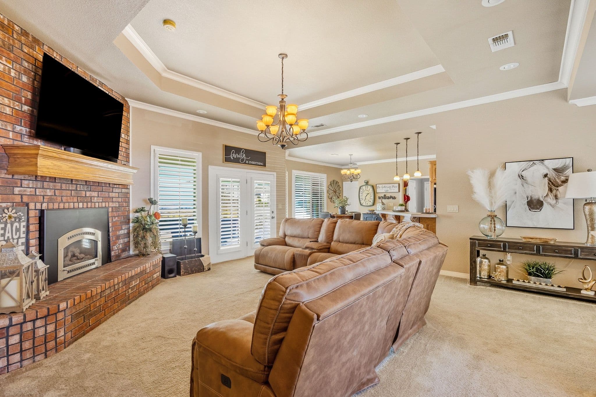 Interior Corner Shot of Livingroom