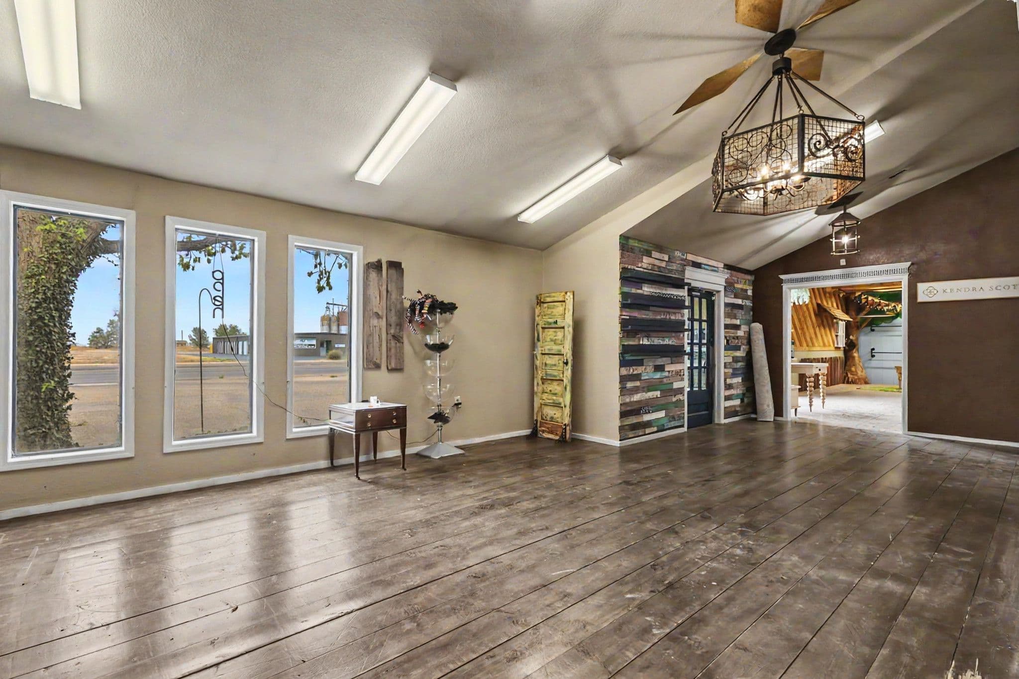 Interior Shot of Front Door and Side Window Unit 1