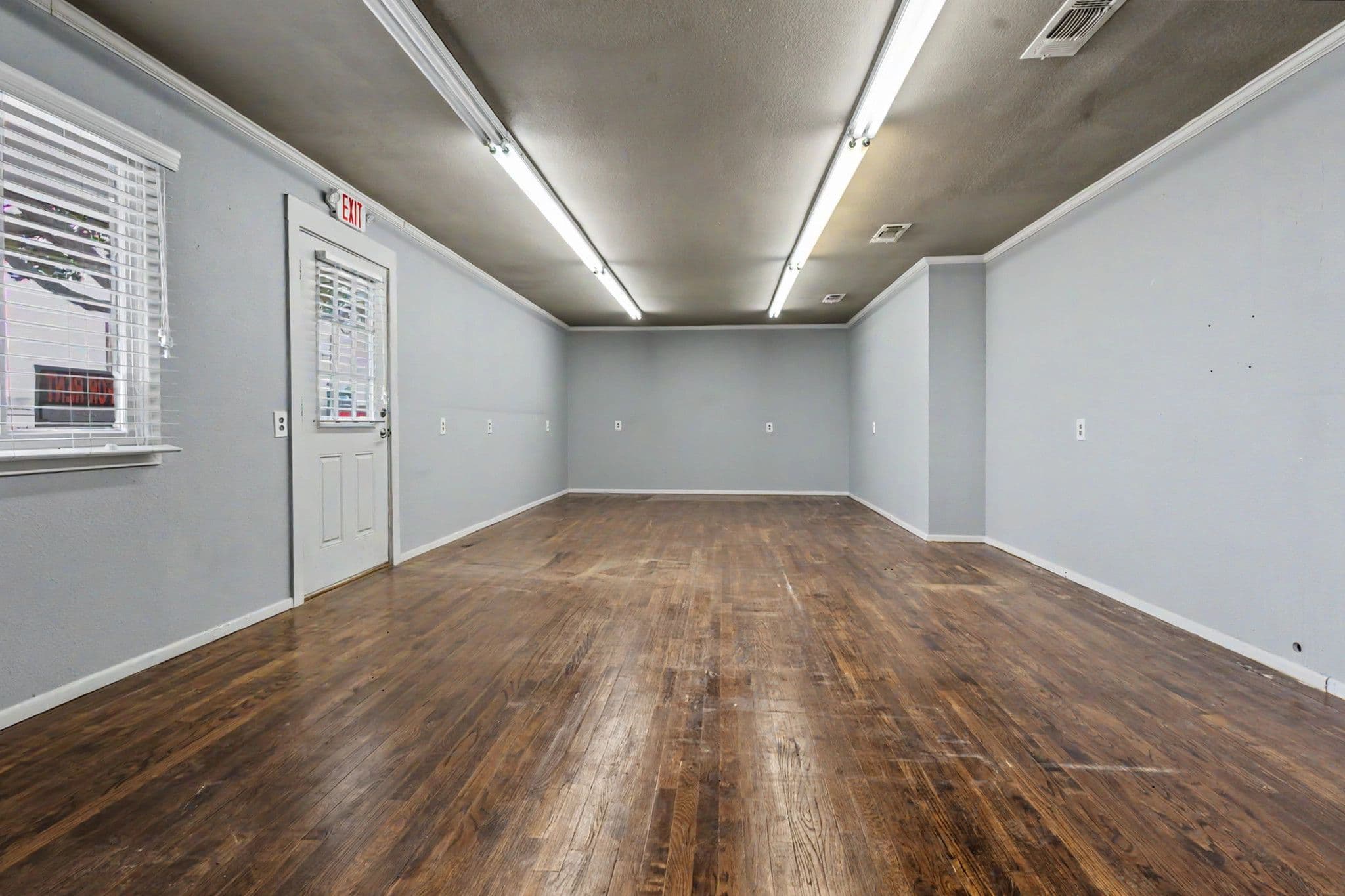 Interior Sideview of Main Room of Unit 3